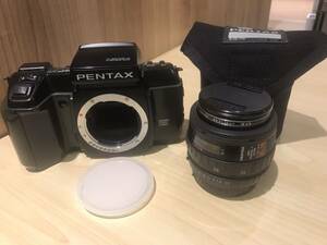 8359☆PENTAX ペンタックス SFX/レンズ SMC PENTAX-F ZOOM 1:3.5-4.5 35-70mm ジャンク 現状 動作未確認 フィルムカメラ☆彡
