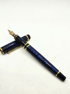 PILOT Grance パイロット グランセ 万年筆 マーブルブルー 14K585 