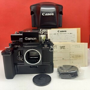 ■防湿庫保管品 美品 Canon F-1 モントリオール 1976年 オリンピックモデル フイルム一眼レフカメラ 動作確認済 付属品 キャノン