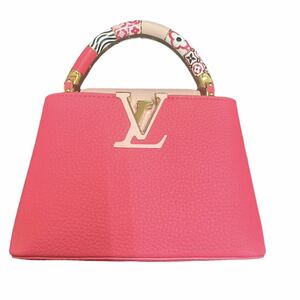 未使用品 LOUIS VUITTON カプシーヌ ハンド ショルダー バッグ 2way ルイヴィトン 付属品あり