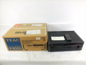 ♪ TEAC ティアック V-9000 カセットデッキ 中古 現状品 240411E3377