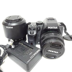 ペンタックス K-S2 デジタル一眼カメラ 1:4-5.6 18-50mm 1:4-5.6 50-200mm レンズ 通電確認済 80サイズ発送 KK-2666305-295-mrrz