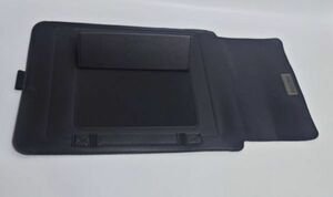 ノートパソコン ケース Laptop CASE スタンド ブラック バッグ １１－１５インチ フェイク PUレザー マウスパッド 持ち手