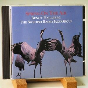 【廃盤 レア 美品】BENGT HALLBERG　THE SWEDISH RADIO JAZZ GROUP　SPRING ON THE AIR　ARNE DOMNERUS　内容良いです！　オススメ！