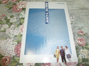 送料込み! 名門大洋フェリー「大阪―新門司港 航路」パンフレット 1994年ぐらい?　(海運・客船・船舶・フェリー・シティライン・瀬戸内航路