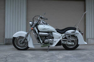 V-twin マグナ250　MC29 ディープリアフェンダー　クラシック カスタム　FRP CLOVER