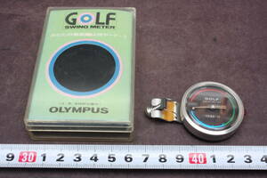 YF3781 新品 OLYMPUS ゴルフ スイングメーター スピード測定器 GM-2 ヴィンテージ