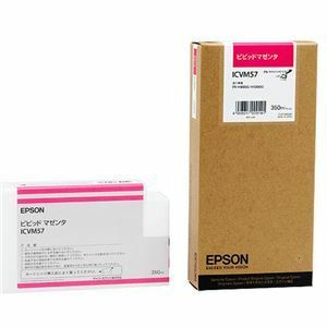 【新品】（まとめ） エプソン EPSON PX-P／K3インクカートリッジ ビビッドマゼンタ 350ml ICVM57 1個 【×3セット】
