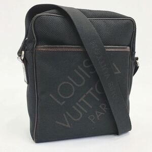 LOUIS VUITTON ルイヴィトン M93223 ダミエジェアン シタダンNM ショルダーバッグ クロスボディ 斜め掛け メンズ ブラック 黒 05-0315☆