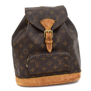 ルイヴィトン モンスリMM リュック バックパック M51136 モノグラム ブラウン LOUIS VUITTON Montsouris MM