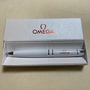 ①【超希少】オメガ ボールペン ホワイト未使用非売品