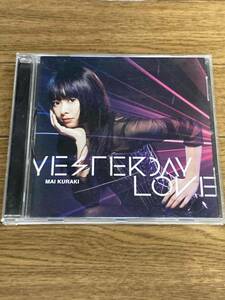 倉木麻衣　YESTERDAY LOVE　CD