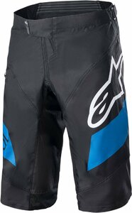 US 30 - ブラック/ブルー - ALPINESTARS アルパインスターズ 自転車用 Racer ショーツ/ショートパンツ