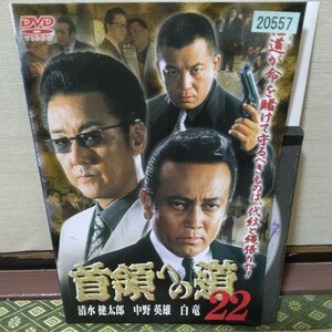 首領への道22（DVD）清水健太郎、白竜