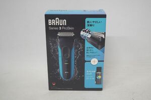 [4-57] 未開封・未使用品 BRAUN ブラウン 電気シェーバー Series 3 ProSkin シリーズ3 プロスキン 3010s-SP クリーナー付 電化製品