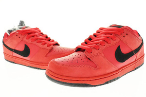 未使用品 ナイキ NIKE DUNK LOW PRO SB PURE BLOOD 2003 28.5cm RED DEVIL 304292-601 ダンク ロー プロ ピュア ブラッド レッド デビル 23