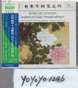 a306 山田耕筰：交響曲「かちどきと平和」他/湯浅卓雄