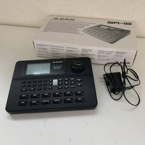 【A4】 ALESIS SR-16 リズムマシン ドラムマシン リズムマシン 元箱 電源ケーブル アレシス 1485-26