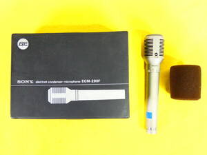 SONY ソニー ECM-290F エレクトレットコンデンサーマイクロフォン コンデンサーマイク ② ＠60(4)