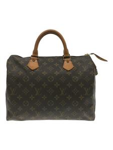 LOUIS VUITTON◆ボストンバッグ/レザー/BRW/総柄/M41526