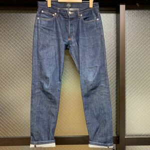 A.P.C. アーペーセー パンツ PETIT STANDARD JEAN DROIT ETROIT スリム デニム　ジーンズ　28インチ　ボトム　メンズ　セルビッジ　赤耳