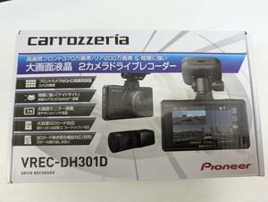 3985)ほぼ未使用 Pioneer パイオニア carrozzeria カロッツェリア VREC-DH301D 2カメラドライブレコーダー