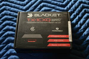 Blackjet TX-1CXQ CFExpress B and XQD Thunderbolt 3 カードリーダー 1650MB/s 