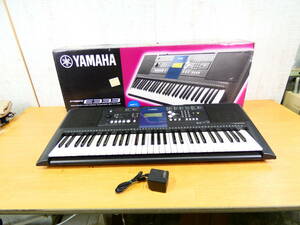 【S) USED!YAMAHA 電子ピアノ PSR-E333★ヤマハ/キーボード/鍵盤楽器 ※現状品＠170（5）】