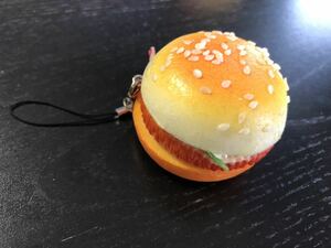 ハンバーガー スクイーズ マスコット フィギュア
