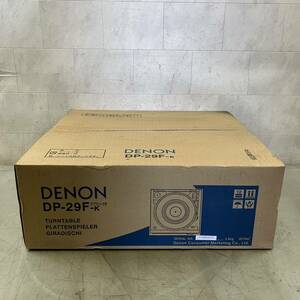 [4-179]DENON デノン　DP-29 F ブラック　ターンテーブル　レコードプレーヤー