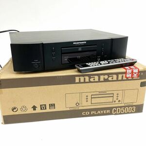 marantz マランツ CD5003 CDデッキ オーディオ機器 リモコン 元箱 通電確認済 alpひ0325