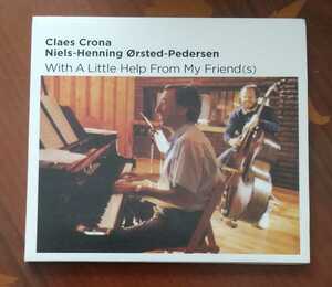 With A Little Help From My Friends / Claes Crona & Niels-Henning Orsted-Pedersen 日本盤 紙ジャケ仕様