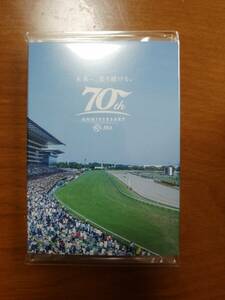 東京競馬場配布　JRA 非売品　ぱたぱたメモ　70thサンクスデーノベルティ