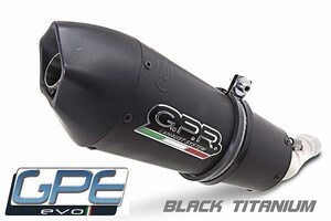 GPR GPE ANN. BLACK TITANIUM フルエキゾースト カワサキ ER6N ER6F ER-6n ER-6f 2012/2016