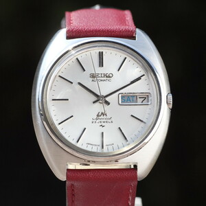 稼働品 SEIKO セイコー ロードマチック スペシャル LORD MATIC SPECIAL LM 5206-6000 ハイビート 28800振動 自動巻き 