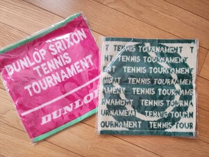 ★DUNLOP　Srixon　テニストーナメント　タオルハンカチ２枚組
