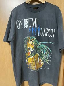 【XL】おやすみプンプン シングルステッチ アニメtee アニメシャツ レア フェード Tシャツ anime vintage ロックT supreme jeremy Klein