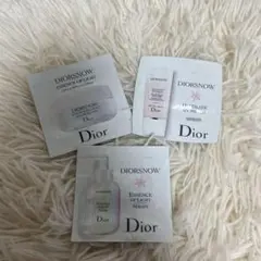 Dior snow サンプル3点セット  試供品