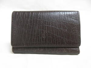 8473◆【SALE】GUCCI グッチ キーケース ダークブラウン MADE IN ITALY 中古USED