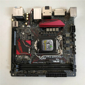 美品 ASUS B150I PRO GAMING/AURA マザーボード Intel B150 LGA 1151 第6世代 Core i7/i5/i3,Celeron,Pentium 対応 Mini ITX DDR4