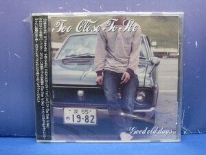 C12　GOOD OLD DAYS / TOO CLOSE TO SEE CD 見本盤