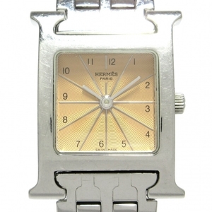 HERMES(エルメス) 腕時計 Hウォッチ HH1.210 レディース ピンクベージュ