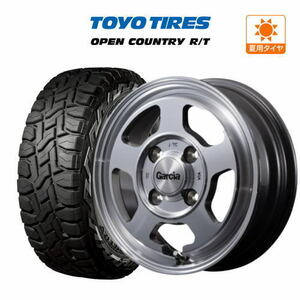 サマータイヤ ホイール 4本セット MID ガルシア シカゴ5 TOYO オープンカントリー R/T 145/80R12