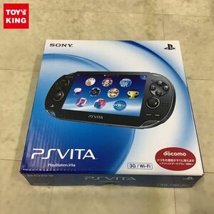 1円〜 欠品 動作確認/初期化済 PS VITA 本体 PCH-1100 AA01 クリスタルブラック