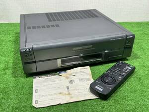 （Ｍ754）SONY WV-SW1 S-VHS HI8 ダブルデッキ　ジャンク　通電ＯＫ