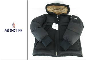 ■未使用保管品/タグ付き■MONCLER/モンクレール■ダウンジャケット■アウター■フード付き■ブラック■KJERAG GIUBBOTTO■サイズ1■