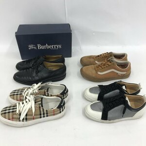 レディースシューズ　4足　おまとめ　BURBERRY/VANS/Christian Louboutin【CDAU3016】