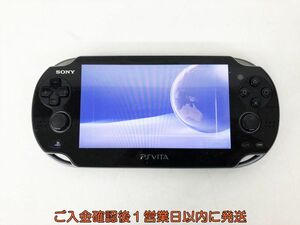 【1円】PSVITA 本体 3G/Wi-Fi ブラック SONY PlayStation VITA PCH-1100 初期化済 未検品ジャンク EC45-902jy/F3