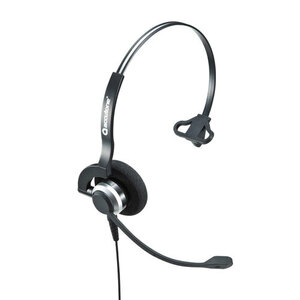 USBヘッドセット 片耳オーバーヘッドタイプ Zoom、Teams対応 MM-HSU07BK サンワサプライ 送料無料 新品