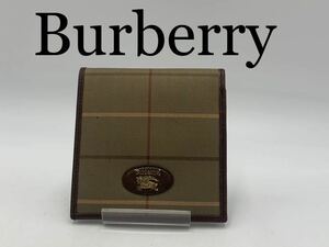 Burberry バーバリー　二つ折り財布　ノヴァチェック　ブランド　オシャレ